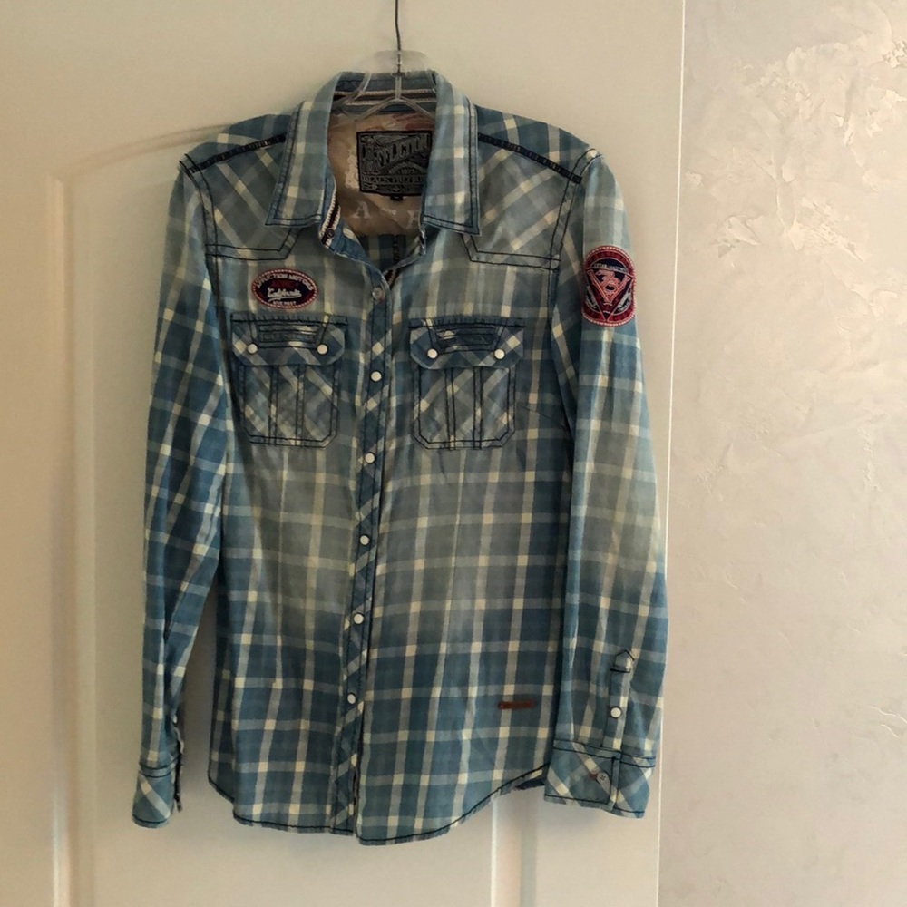 Nwot affliction button up